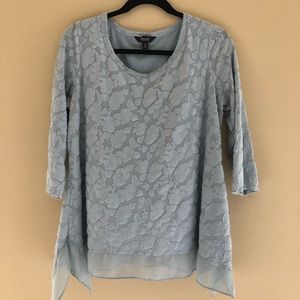Simply Vera Wang 3/4 Sleeve Top